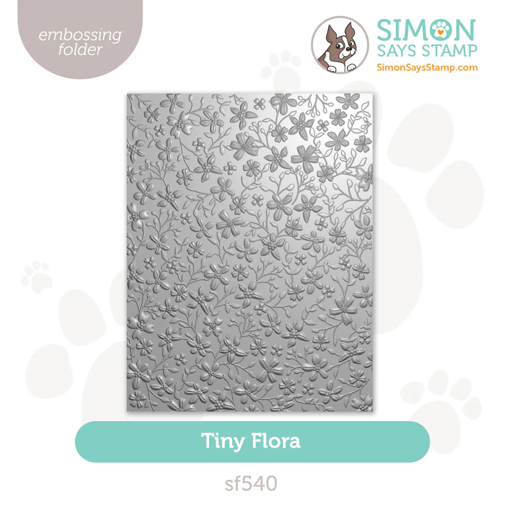Tiny Flora Embossing Folder