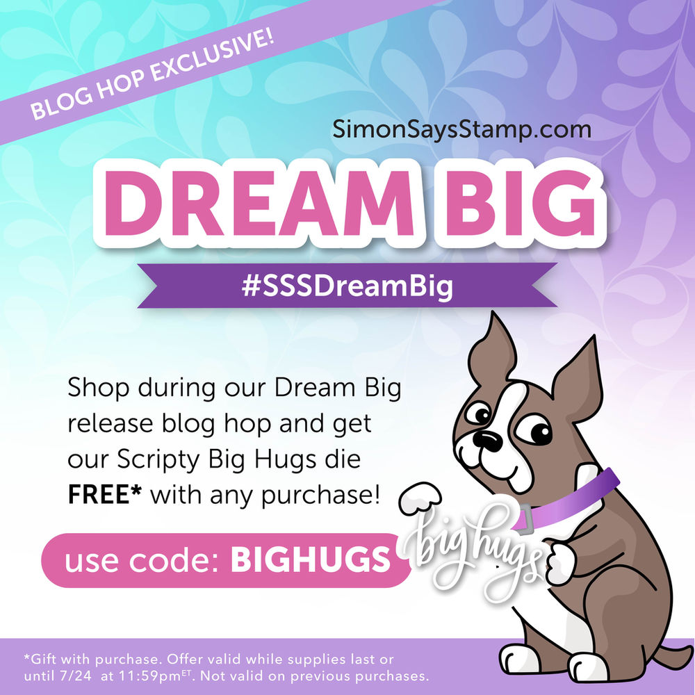 Simon Says Stamp Dream Big Release Blog Hop, Day 1