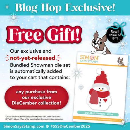 Simon Says Stamp - DieCember® 2025 Release Blog Hop, Day 2