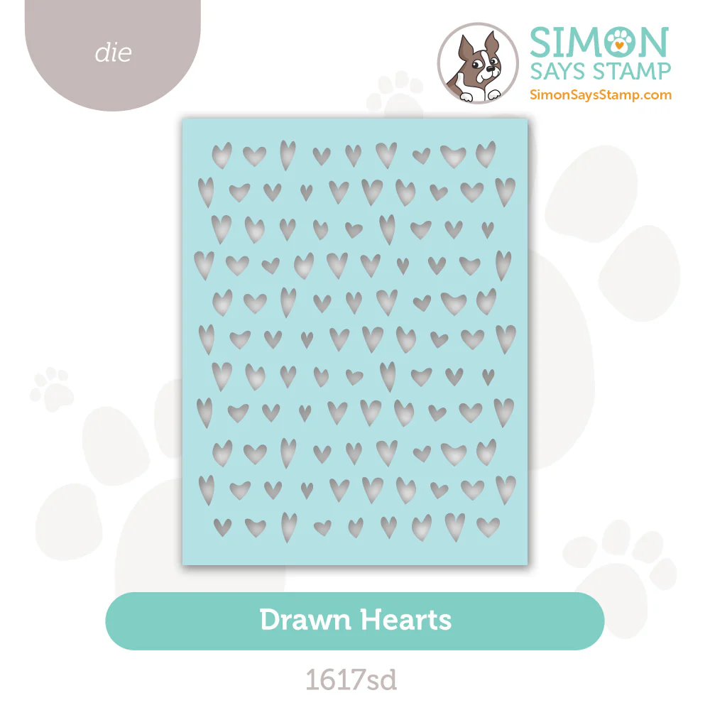 Drawn Hearts Cover Plate