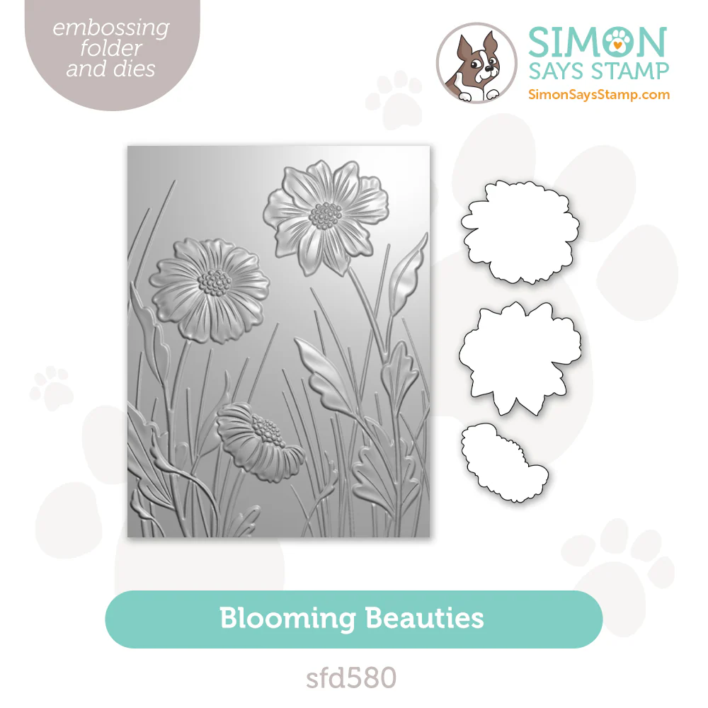 Blooming Beauties Embossing Folder