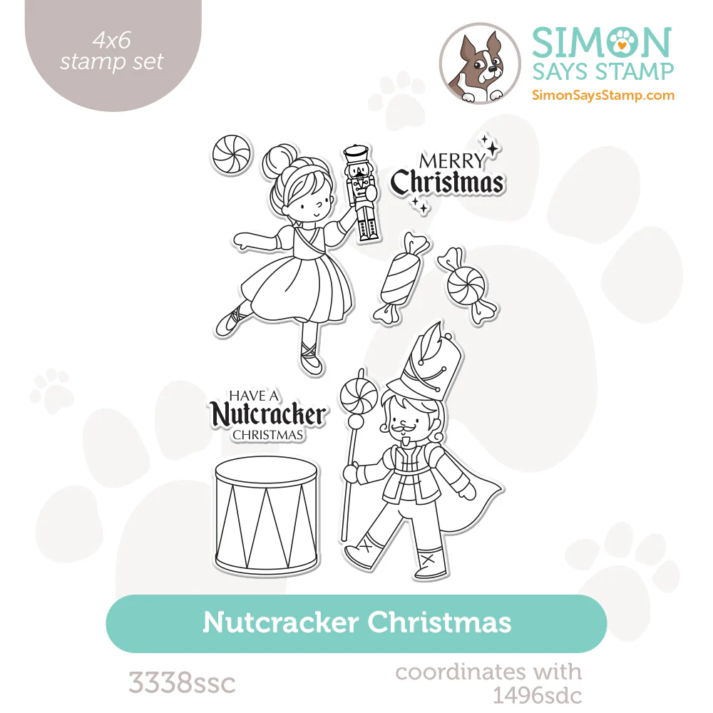 Nutcracker Christmas Stamp