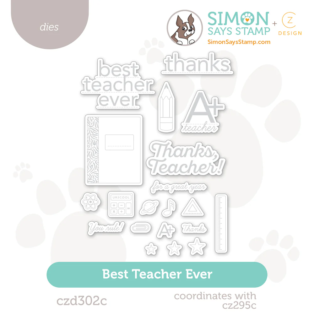 Best Teacher Ever Die Set