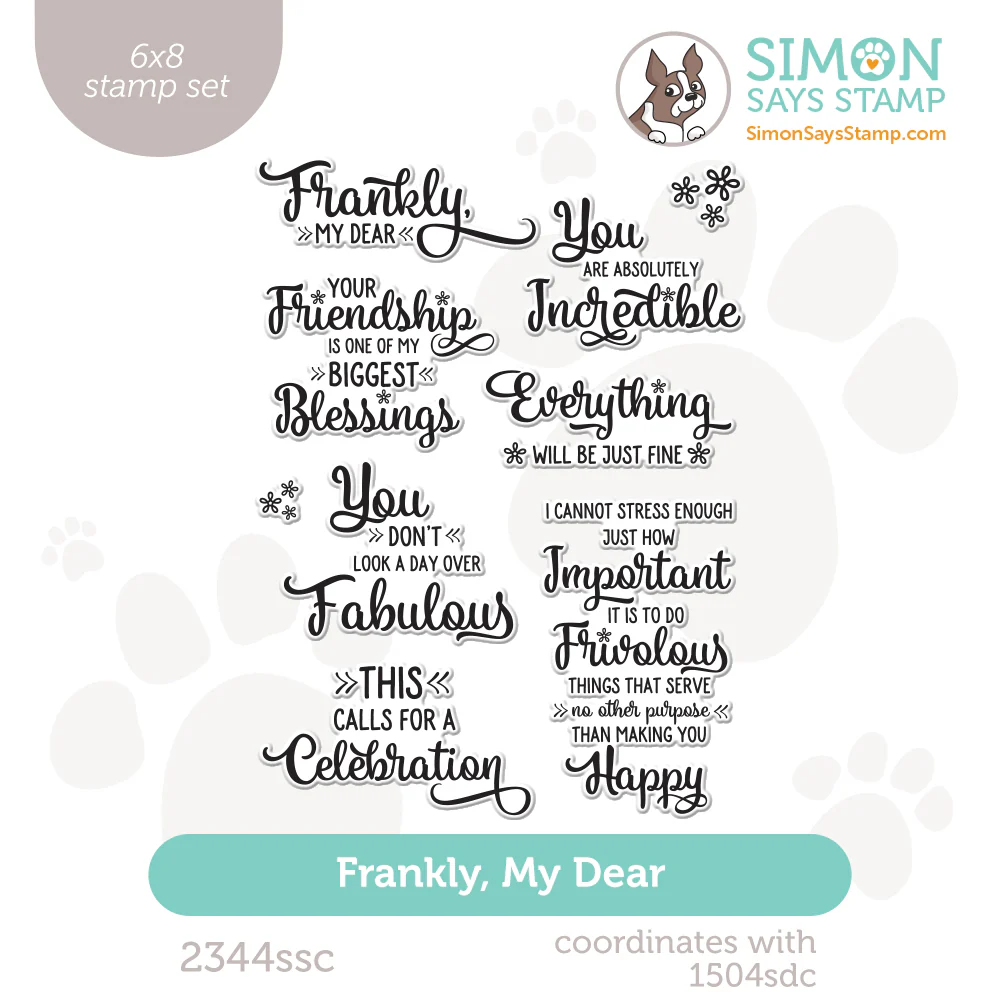 Frankly My Dear Stamp Set