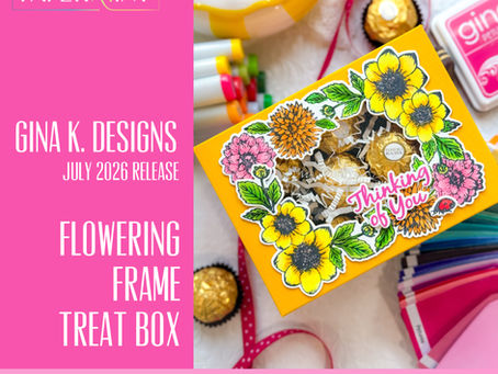Blog post at The PaperMint forSweetness Unleashed: Elevate Your Chocolate Game with a DIY Flowering Frame Gift Box