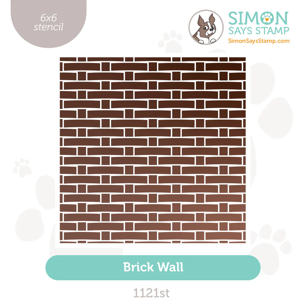 Brick Wall Stencil