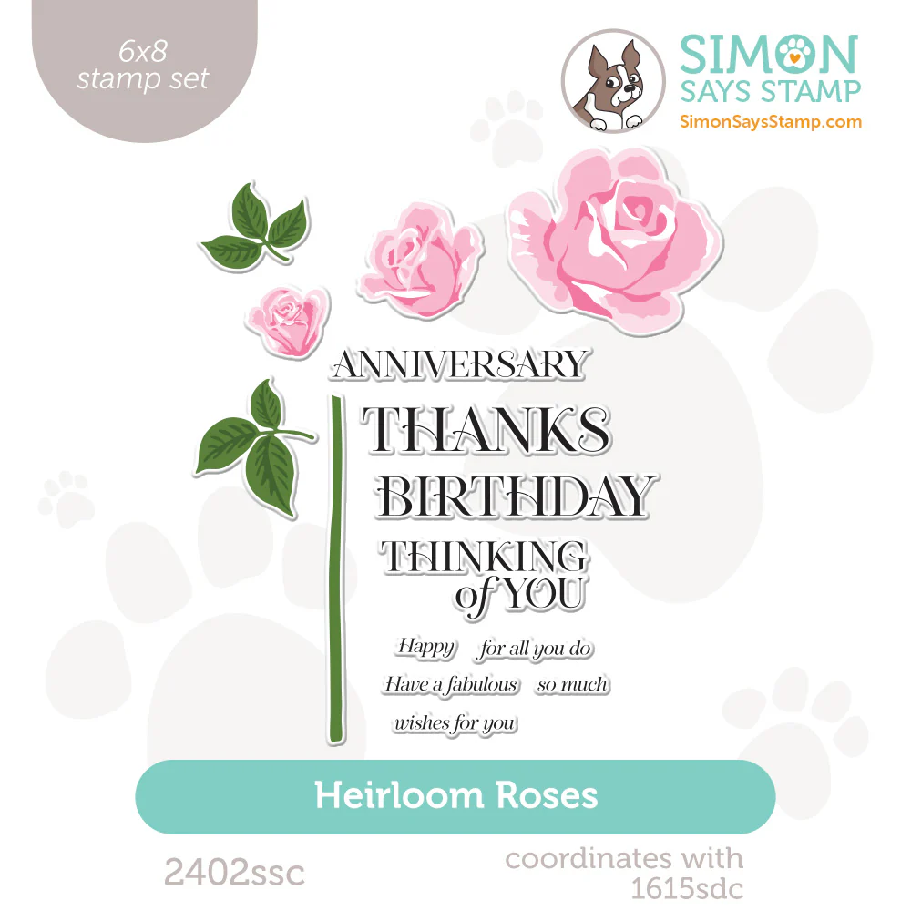 Heirloom Roses Stamp Set