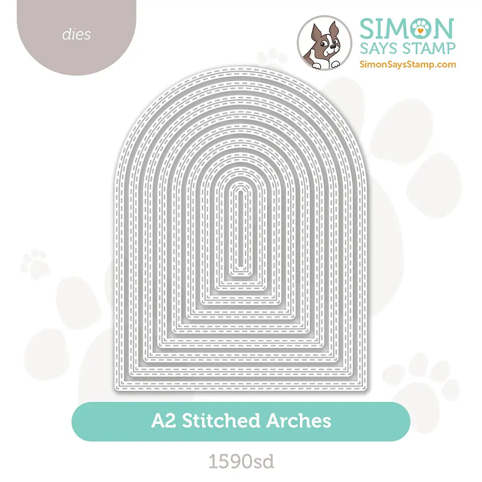 A2 Stitched Arches Dies