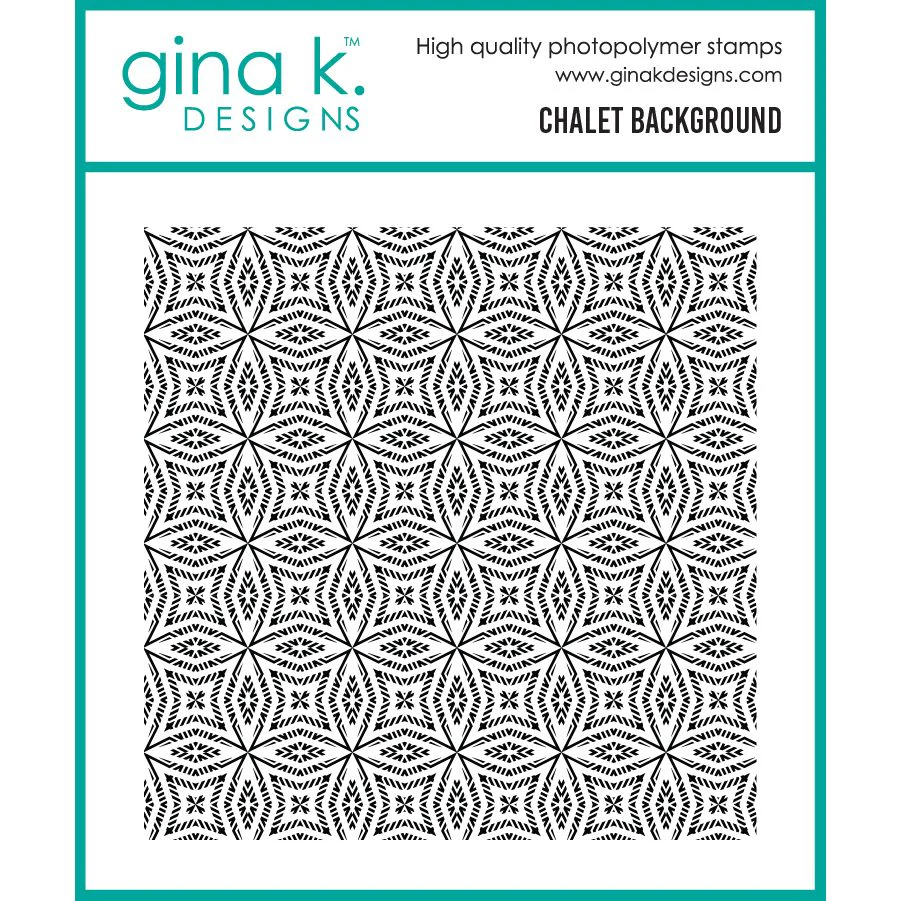 Chalet Background Stamp