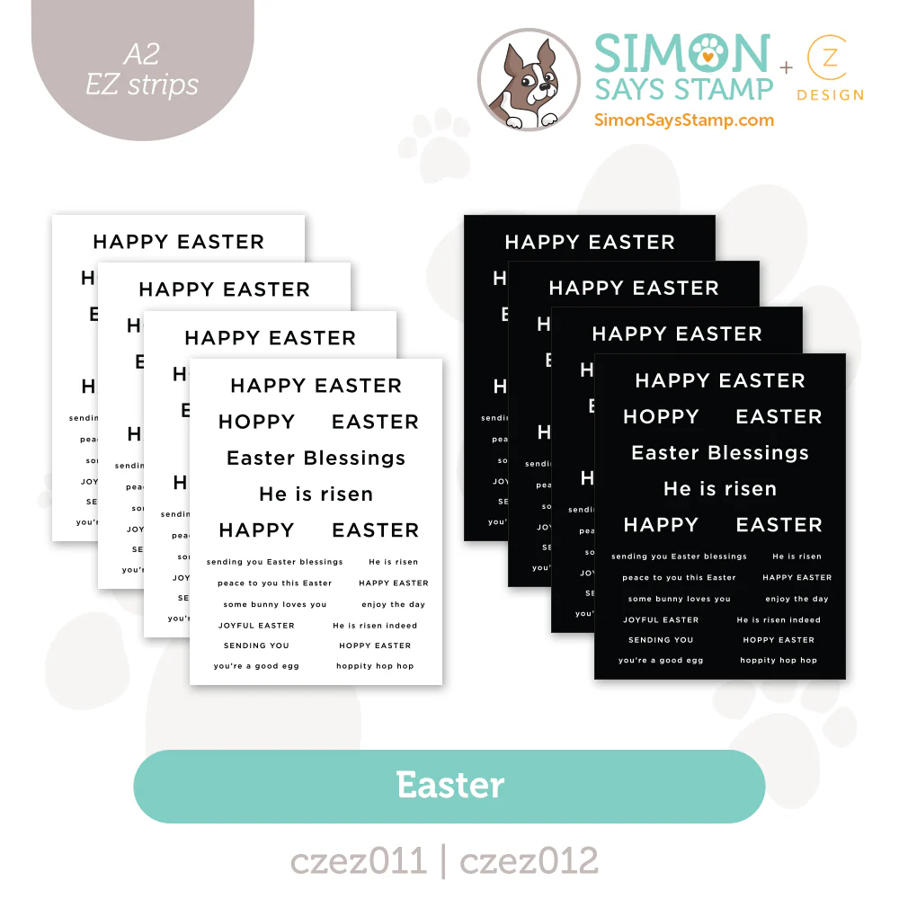 Easter Sentiment Strips