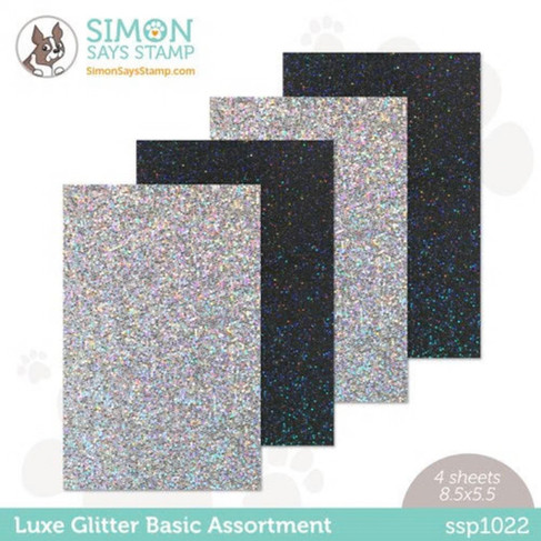 Glitter cardstock