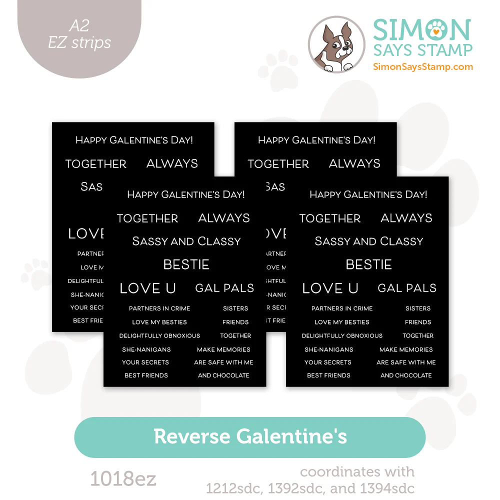 reverse galentines sentiment strips