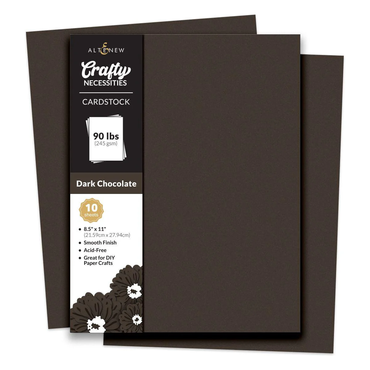 brown cardstock