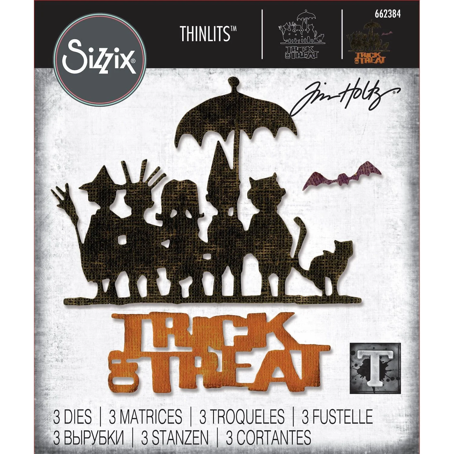 Trick or treat die set