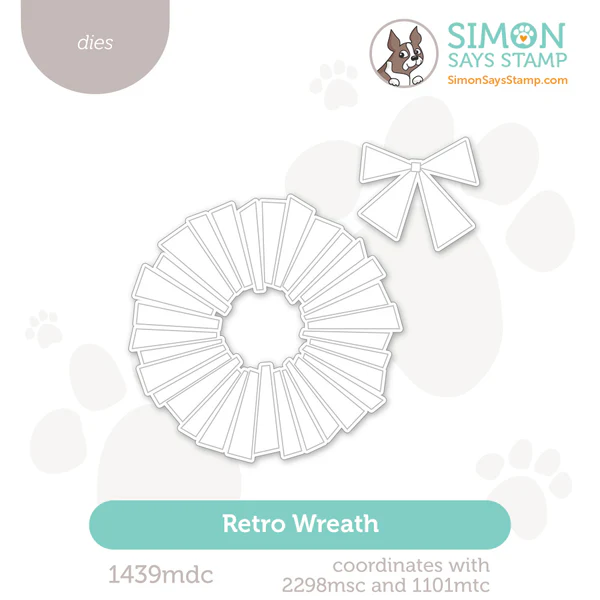 Retro Wreath Dies
