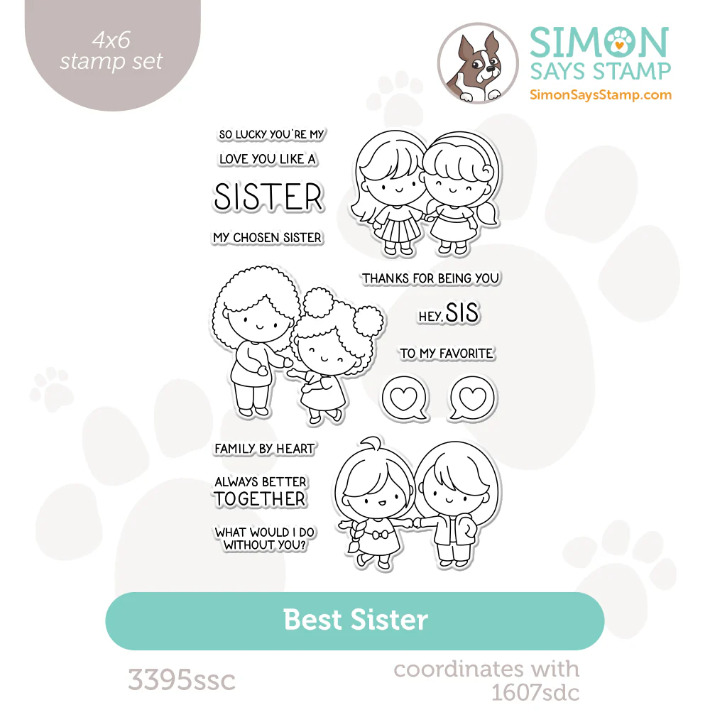 Best Sister Stamp Set