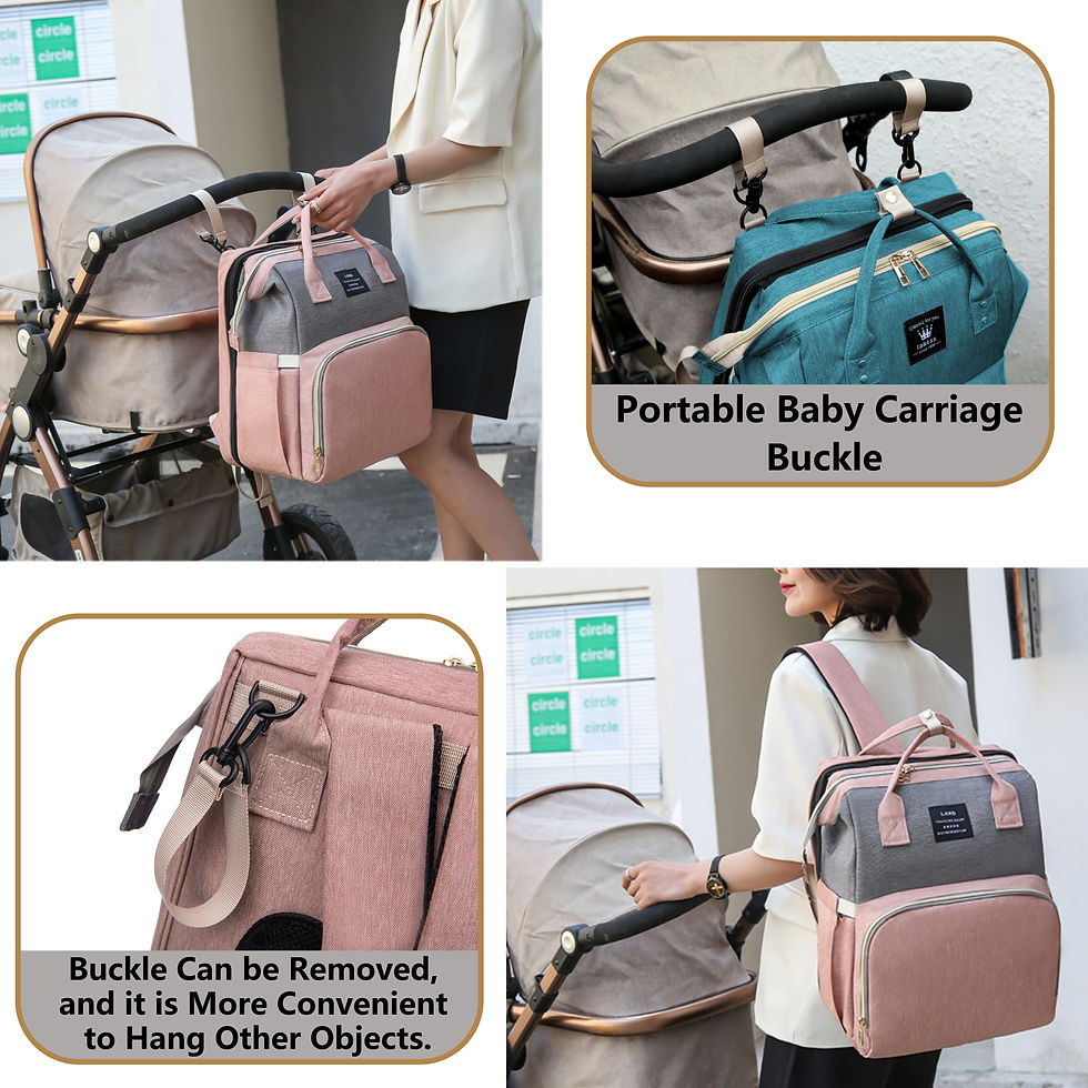 Thumbnail: NurseryPack™ 3-in-1 Diaper Backpack