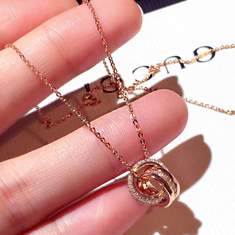 EternalBond™ Triple Ring Necklace