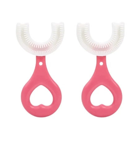Thumbnail: SmileU™ Kids U-Shaped Toothbrush Set