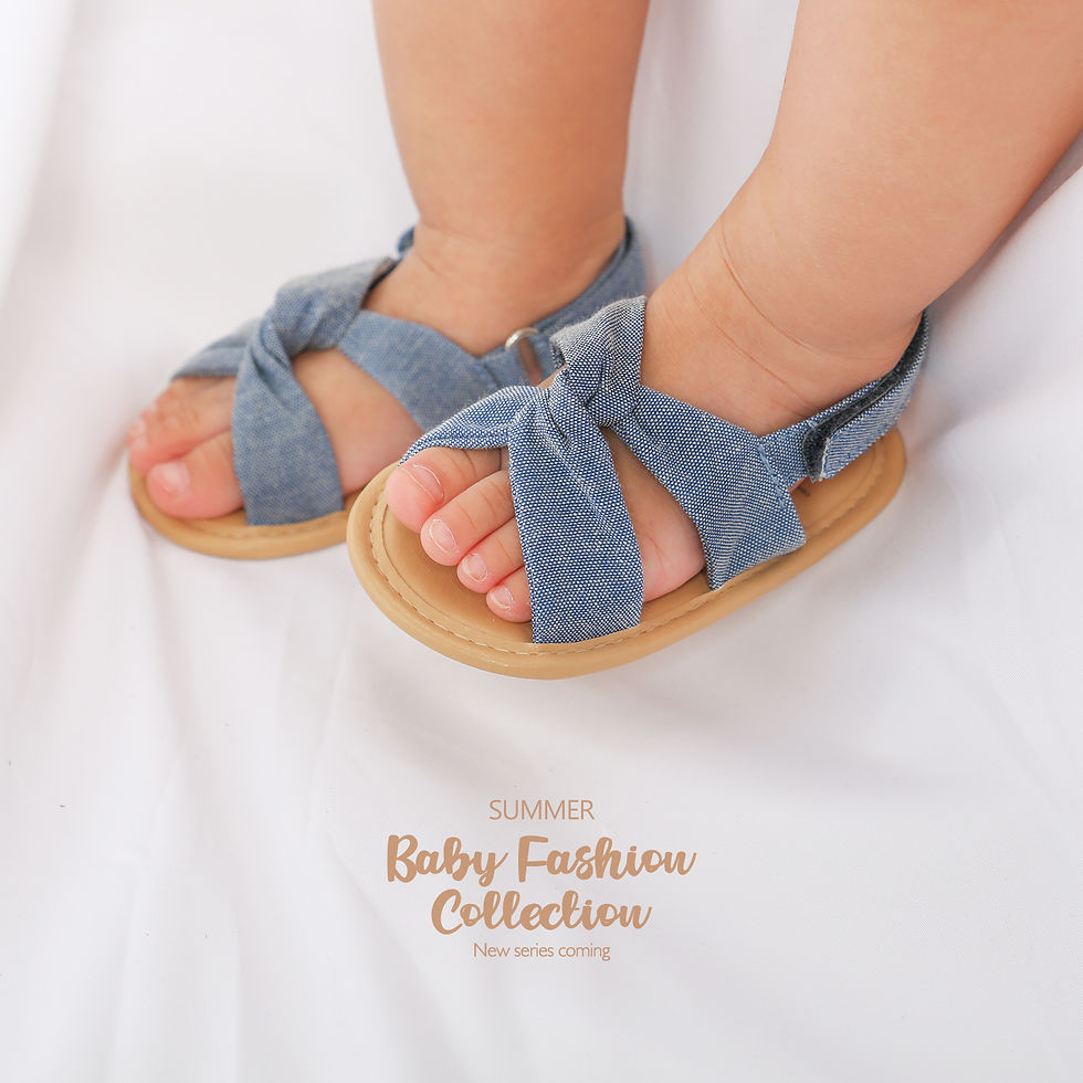 Thumbnail: AANNY™ Knotted Baby Sandals