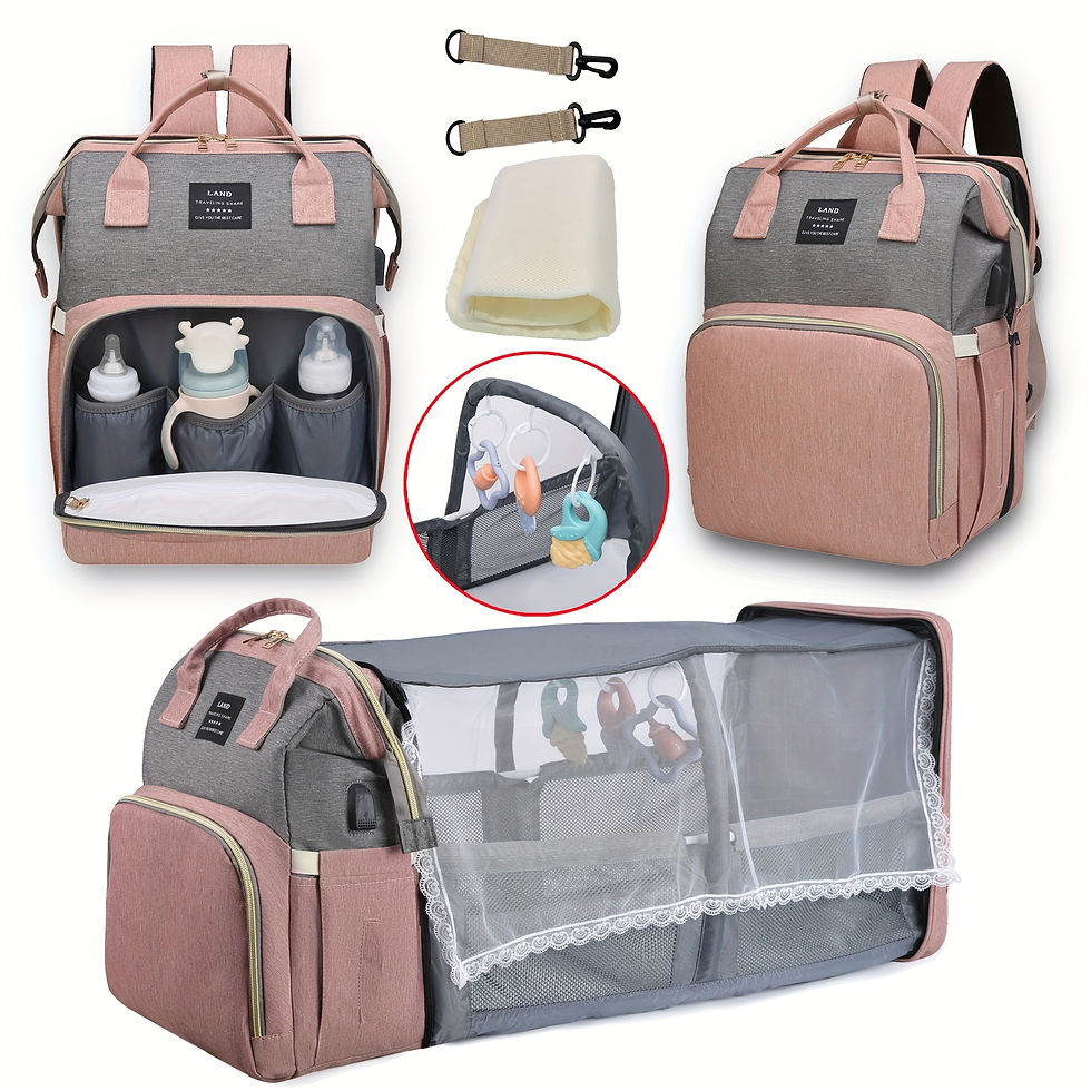 Thumbnail: NurseryPack™ 3-in-1 Diaper Backpack