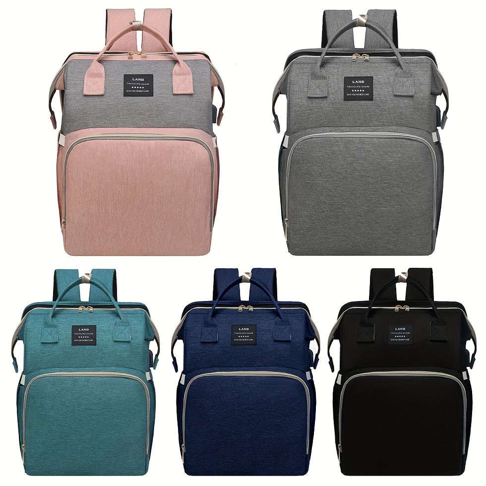 Thumbnail: NurseryPack™ 3-in-1 Diaper Backpack