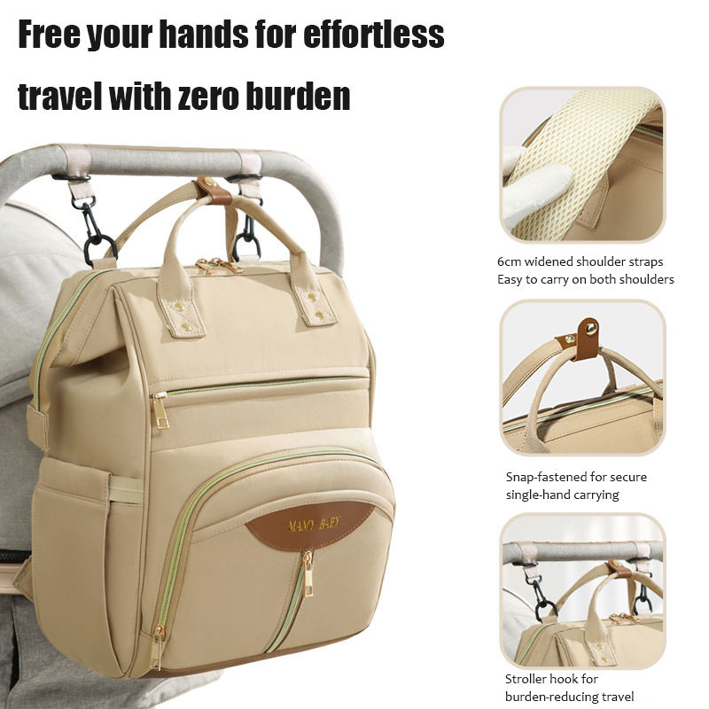 Thumbnail: MamyBaby™ Backpack Nappy Bag