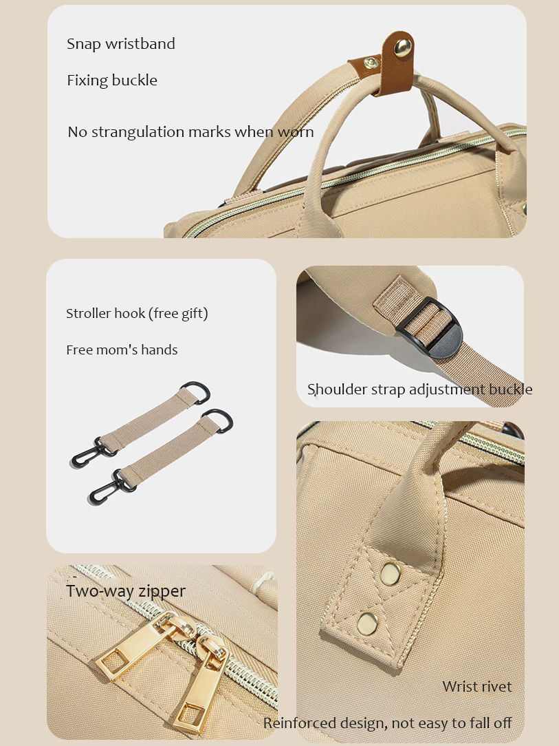 Thumbnail: MamyBaby™ Backpack Nappy Bag