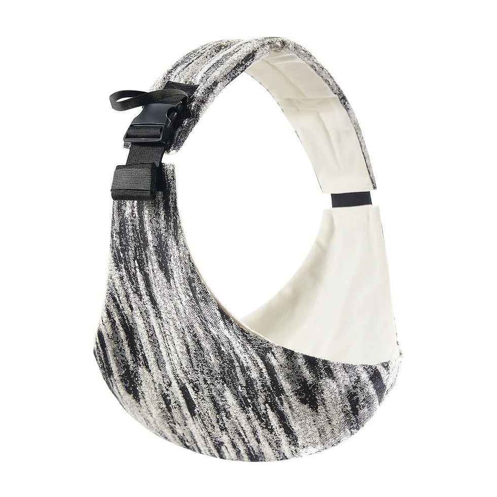 Thumbnail: Portable baby carrier, wrap around baby accessory, adjustable shoulder back chil