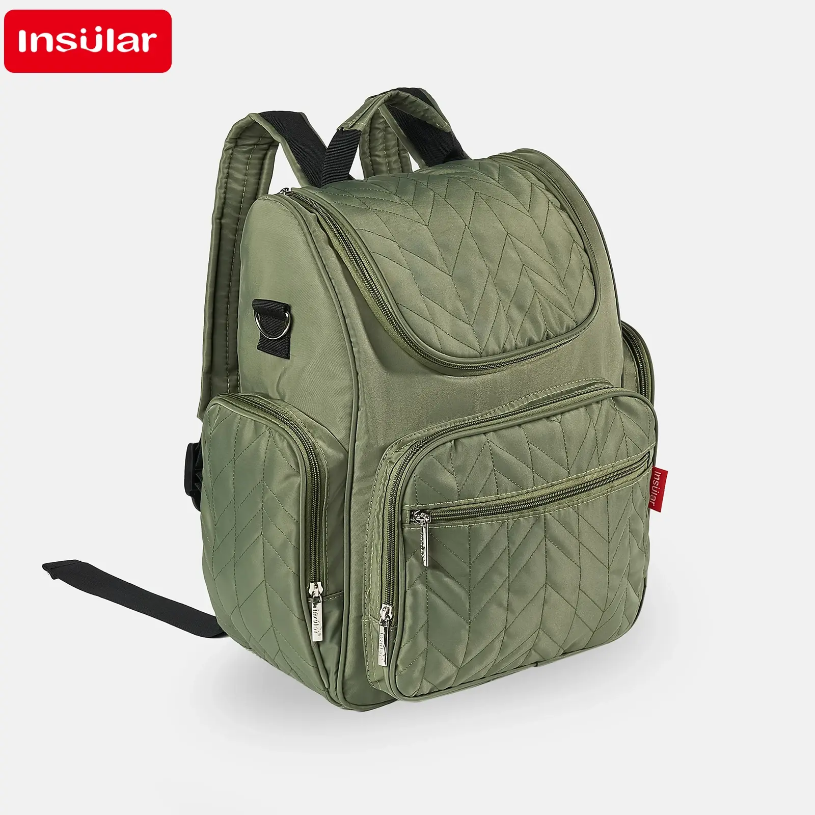 UrbanParent™ Insular Quilted Diaper Backpack