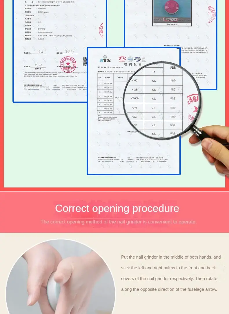 Thumbnail: DaisyTrim™ Electric Baby Nail File