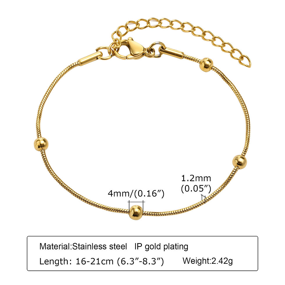 Thumbnail: LuxeStack™ Gold Bracelet Collection