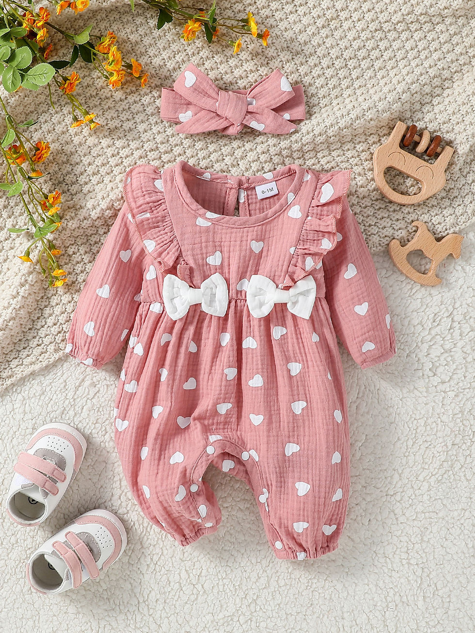 Thumbnail: BlossomBreeze™ Floral Romper Set
