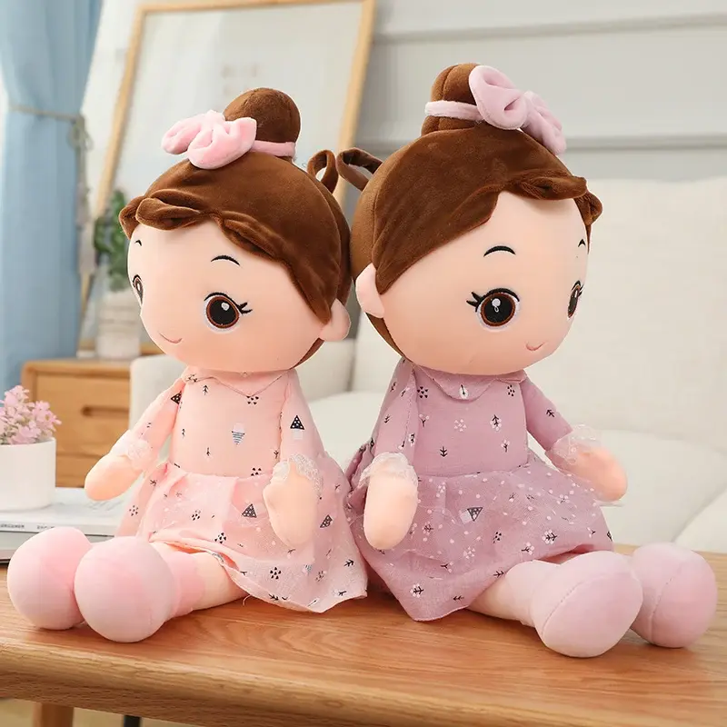 Thumbnail: AngelCuddles™ Soft Plush Princess Doll Trio