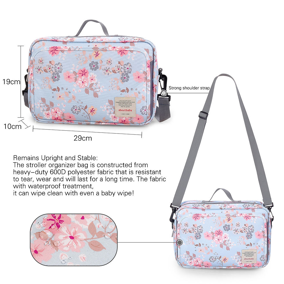 Thumbnail: HOUSBAY™ Arrow Pattern Stroller Organizer