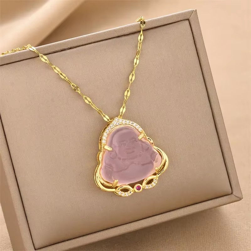 Thumbnail: OrientalCharm™ Jade Pendant Collection