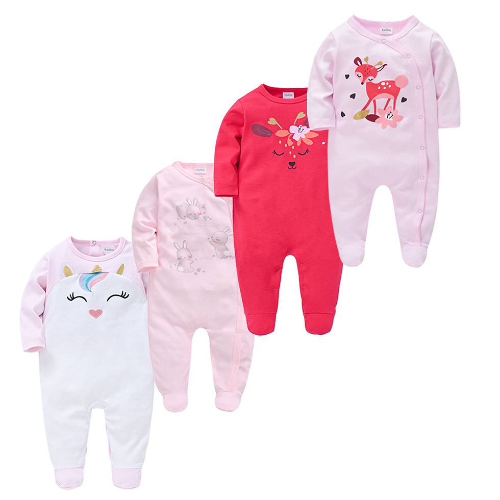 Thumbnail: StarryNight™ Sleepsuit 3-Pack