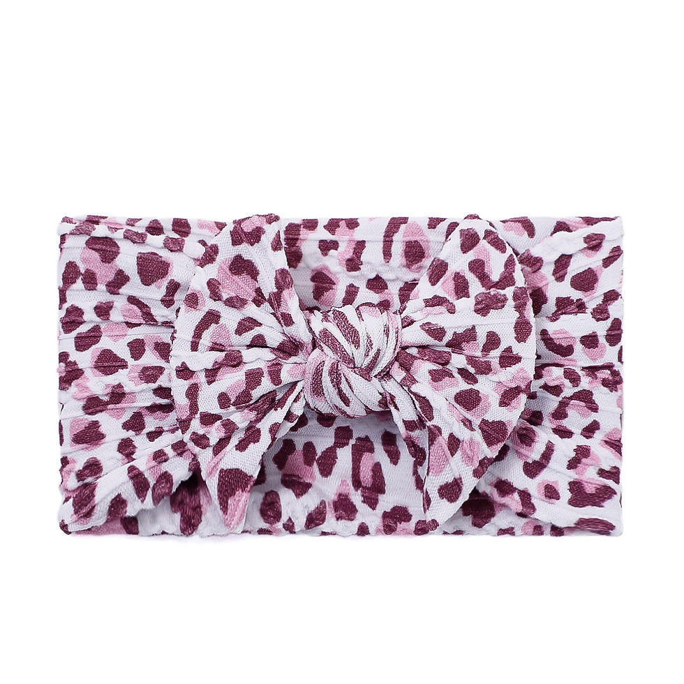 Thumbnail: LunaSoft™ Baby Bow Headband Set