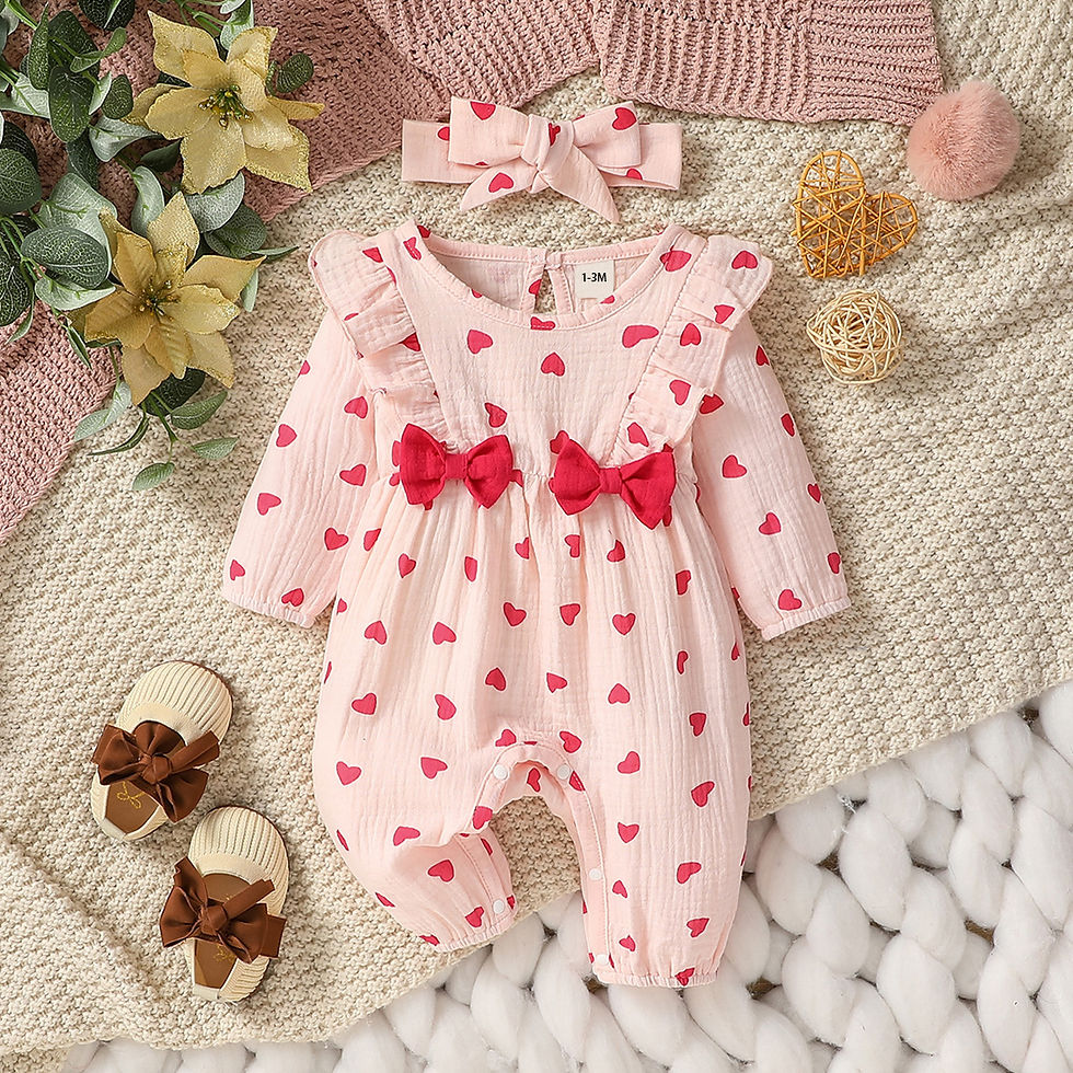 Thumbnail: BlossomBreeze™ Floral Romper Set