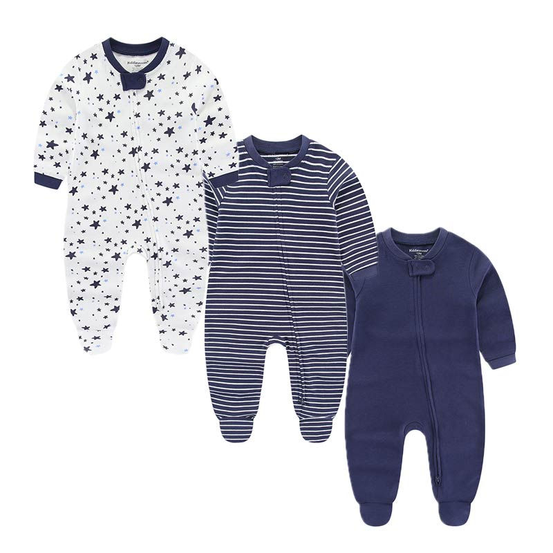 Thumbnail: EasyChange™ Two-Way Zip Organic Romper