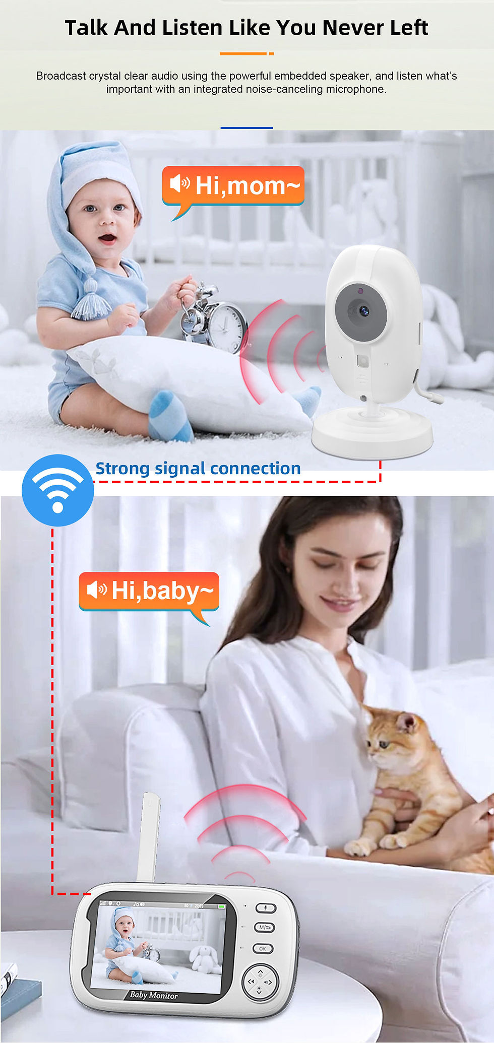 Thumbnail: ClearView™ Digital Baby Monitor System