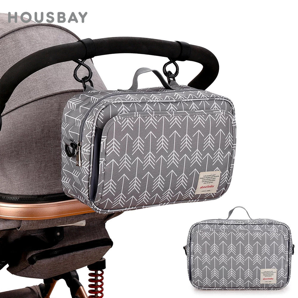 HOUSBAY™ Arrow Pattern Stroller Organizer