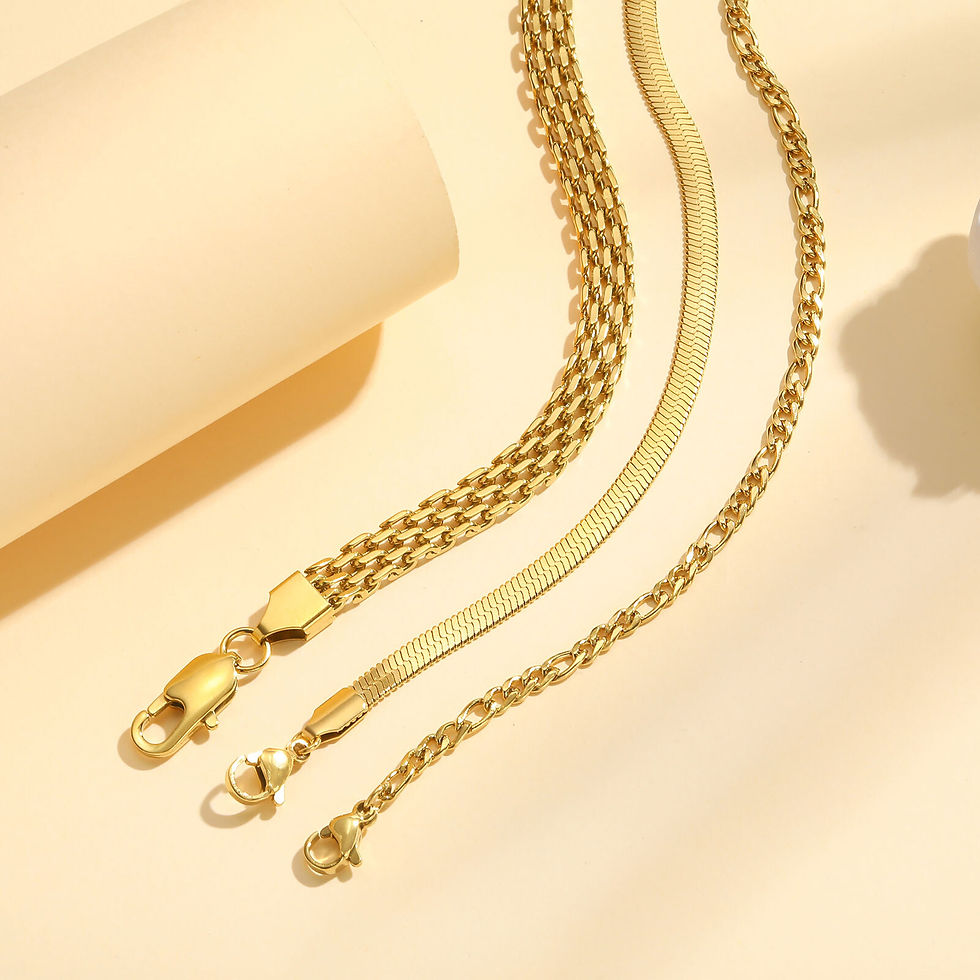 Thumbnail: LuxeStack™ Gold Bracelet Collection