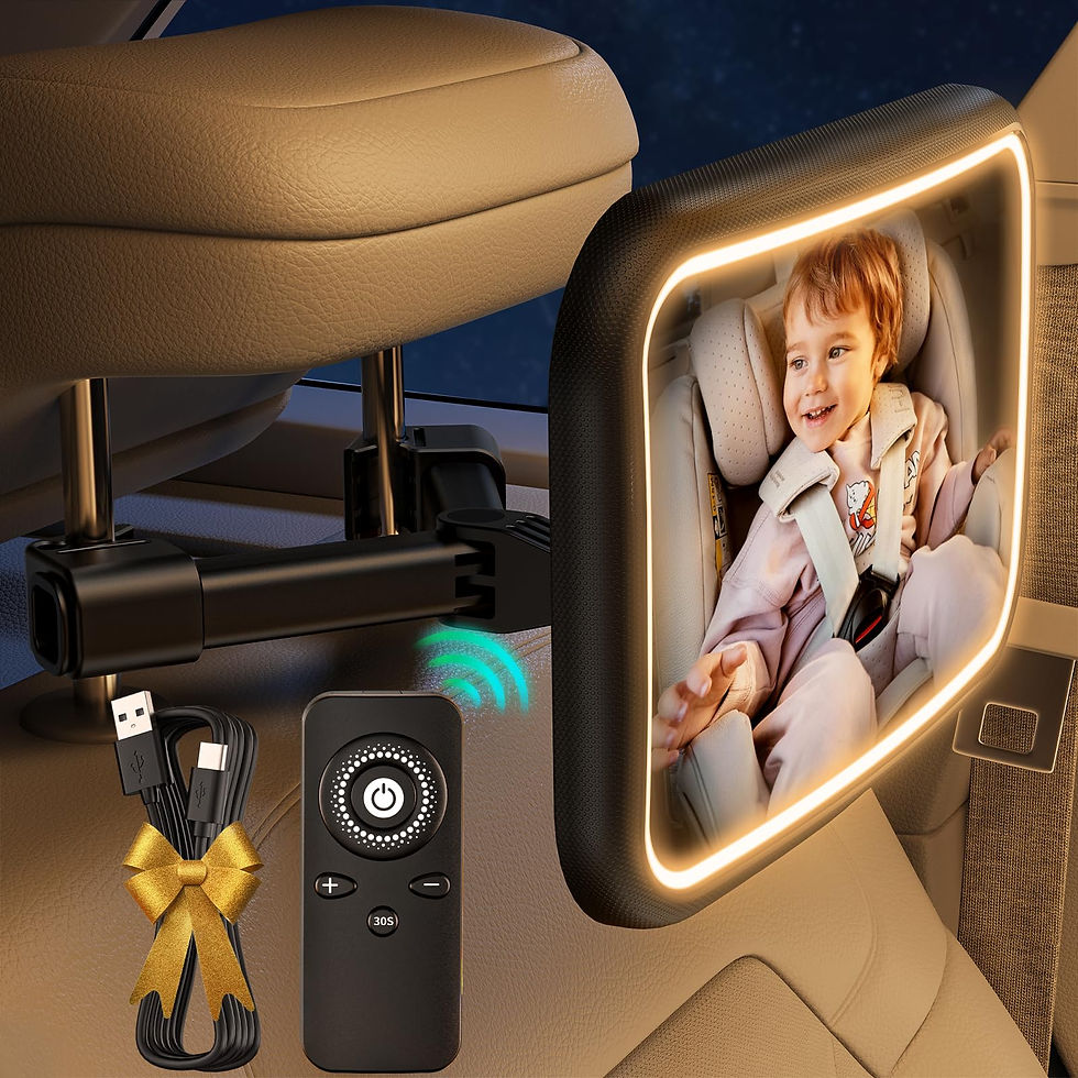 Thumbnail: NightView™ LED Baby Car Mirror