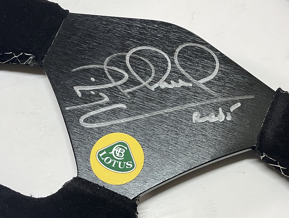 Thumbnail: Lotus - Nigel Mansell - 1982 - Replica Steering Wheel