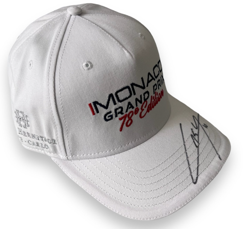 Thumbnail: 2021 SPECIAL EDITION AUTOMOBILE CLUB MONACO SIGNED CAP - PIERRE GASLY