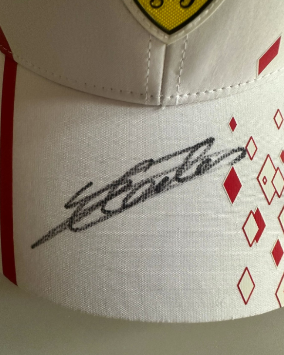 Thumbnail: 2023 LIMITED EDITION MONACO SCUDERIA FERRARI SIGNED CAP - CHARLES LECLER