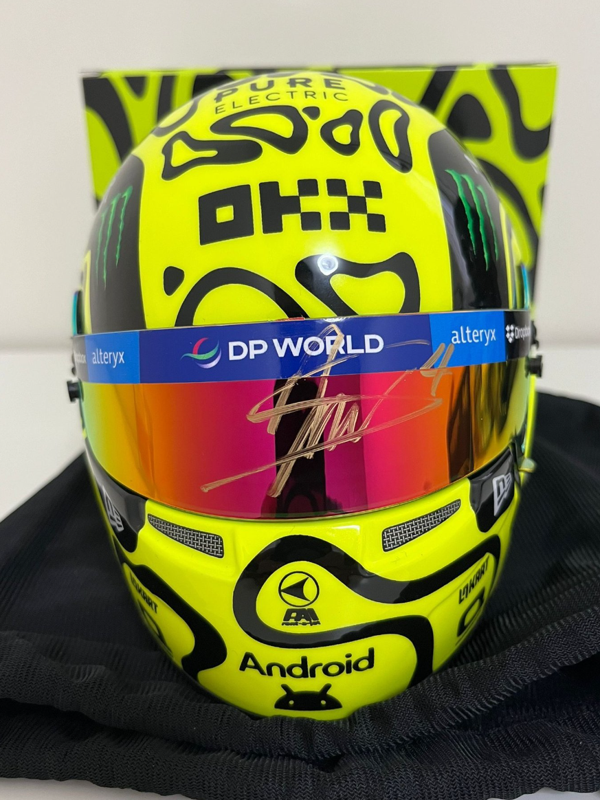 Thumbnail: 2024 MCLAREN SIGNED 1:2 HELMET - LANDO NORRIS
