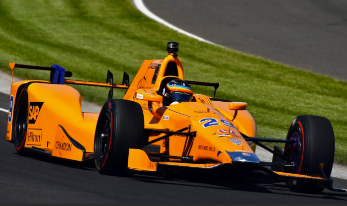 Thumbnail: 20l7 MCLAREN SIGNED INDIANAPOLIS 500 1:2 HELMET - FERNANDO ALONSO