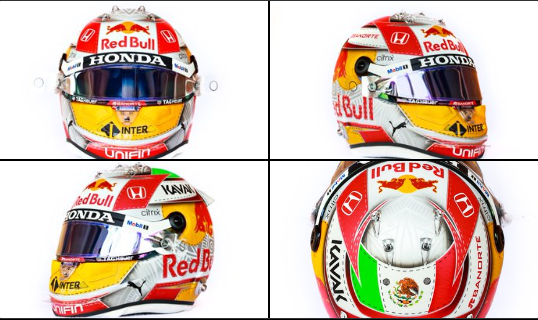 Thumbnail: 2021 SPECIAL EDITION RED BULL RACING SIGNED 1:2 HELMET - SERGIO PEREZ